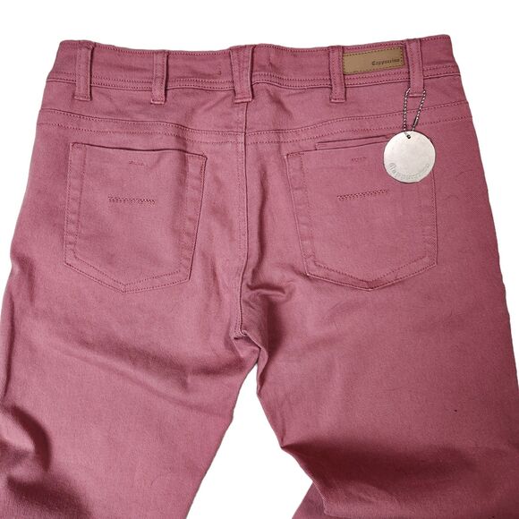 Cappuccino Jeans Womens 9 Pink‎ Flare Y2k Style Bratz Barbie Preppy Bell Bottom - Picture 7 of 12